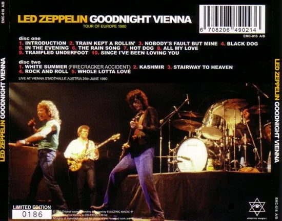 LED ZEPPELIN / GOODNIGHT VIENNA (2CD)