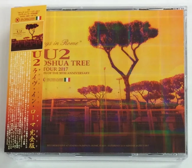 U2 (4CD) 2 DAYS IN ROME 2017 ナンバリング001 U2 / 2 DAYS IN ROME THE JOSHUA TREE TOUR 2017 (4CD)