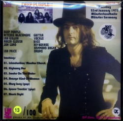 DEEP PURPLE / LIVE IN GERMANY ! (1CD)