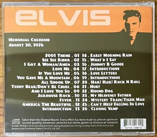 Elvis Presley / Old Times They Are Not Forgotten (1CDR)