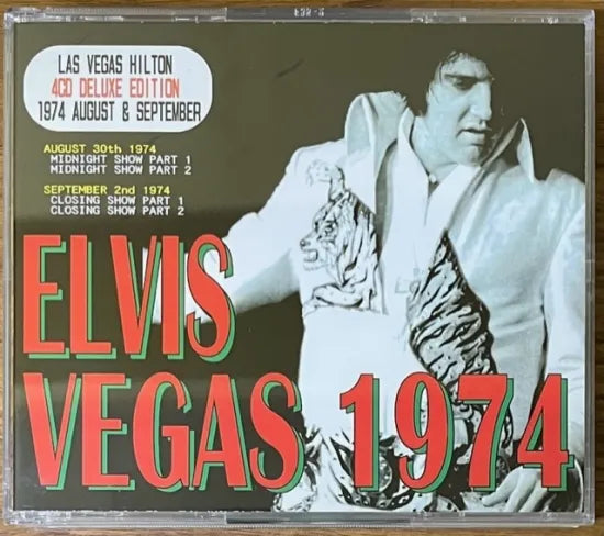 ELVIS PRESLEY / ELVIS VEGAS 1974 (4CDR)