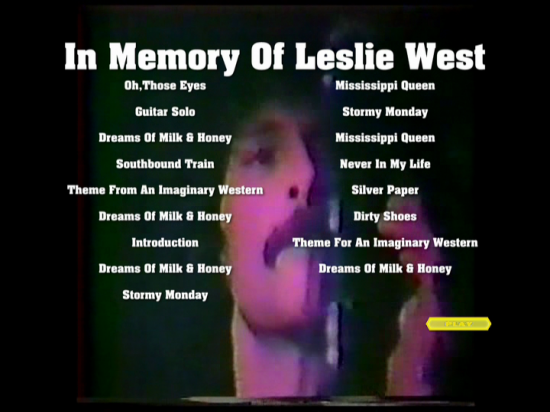 Mountain / In Memory Of Leslie West PRO SHOT (2DVDR)