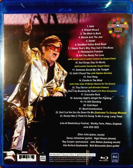 ELTON JOHN / PERFECT FAREWELL AT GLASTONBURY FESTIVAL 2023 (1BDR)