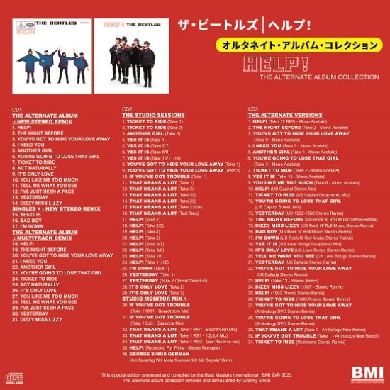 THE BEATLES / HELP! THE ALTERNATE ALBUM COLLECTION (3CD)