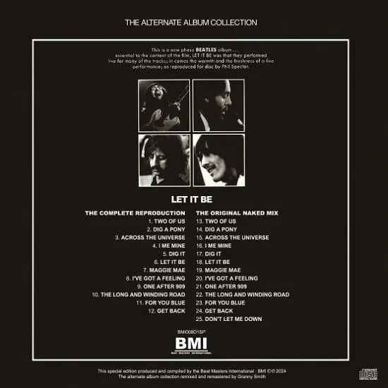 THE BEATLES / LET IT BE THE ALTERNATE ALBUM COLLECTION (3CD)