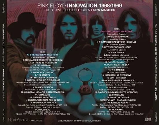 PINK FLOYD / INNOVATION 1968/1969 THE ULTIMATE BBC COLLECTION II (2CD)