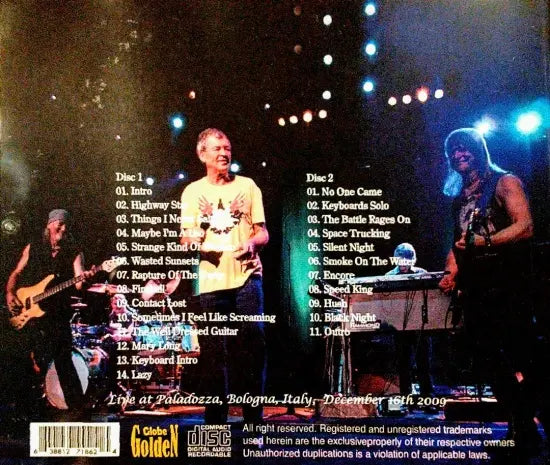 Deep Purple / Bologna 2009 SOUNDBOARD (2CDR)
