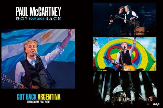 PAUL McCARTNEY / GOT BACK ARGENTINA 2024 BUENOS AIRES FIRST NIGHT (2CD+1DVD)