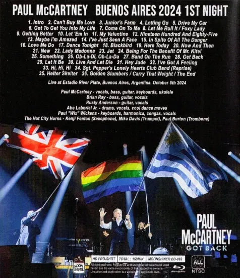 PAUL McCARTNEY / BUENOS AIRES 2024 1ST NIGHT HD PRO-SHOT (1BDR)