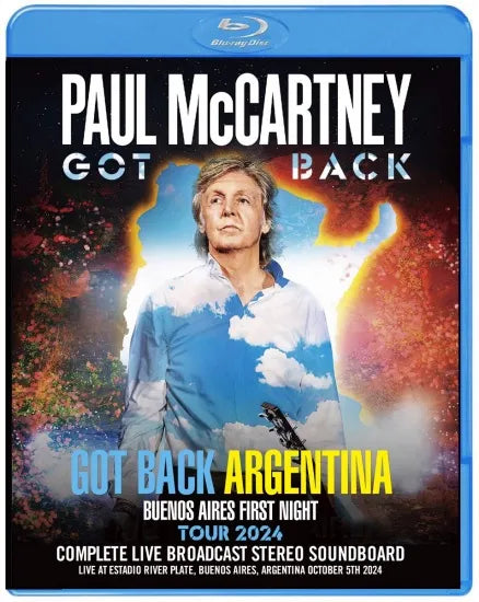 PAUL McCARTNEY / GOT BACK ARGENTINA 2024 BUENOS AIRES FIRST