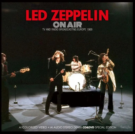 LED ZEPPELIN / ON AIR TV AND RADIO BROADCASTING EUROPE 1969 CD&DVD SPECIAL EDITION (1CD+1DVD)