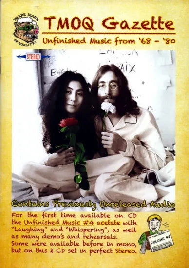 JOHN LENNON / UNFINISHED MUSIC FROM '68-'80 (2CD HMC-BOOKLET)