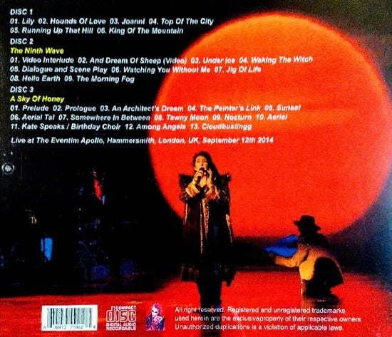 KATE BUSH / BEFORE THE DAWN EVENTIM APOLLO 11ST NIGHT (3CDR)