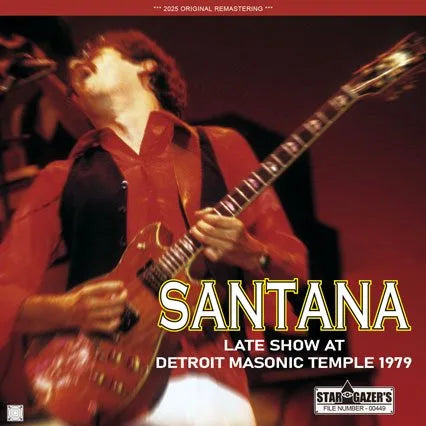 SANTANA / LATE SHOW AT DETROIT MASONIC TEMPLE 1979 (2CDR)