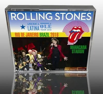 THE ROLLING STONES / AMERICA LATINA OLE TOUR 2016 RIO DE JANEIRO BRAZIL (2CDR+1DVDR)