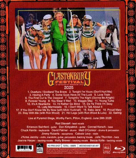 ROD STEWART / GLASTONBURY FESTIVAL 2025 HD PRO SHOT (1BDR)
