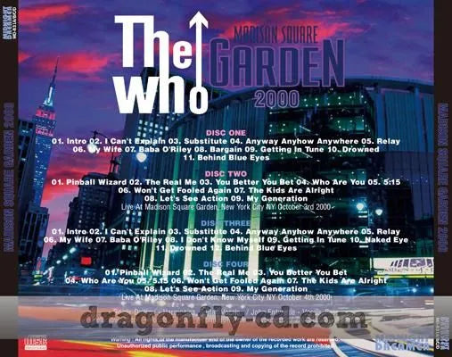 THE WHO / LONG LIVE ROCK IN VIENNA (4CDR)