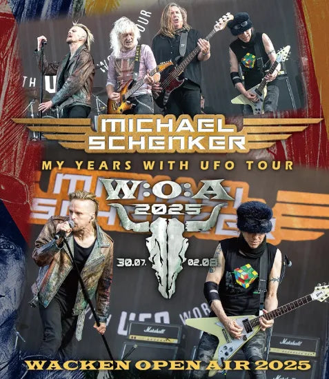 MICHAEL SCHENKER / WACKEN OPEN AIR 2025 PRO SHOT (1BDR)