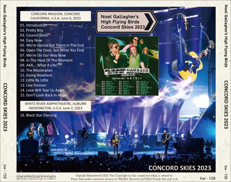 NOEL GALLAGHER / CONCORD SKIES 2023 (1CD)