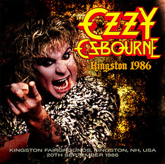 CD＋CDR＋2CDR！OZZY OSBOURNE/ Chicago 1986 OZZY OSBOURNE / KANSAS CITY 1986 COMPLETE (2CD+1DVDR)