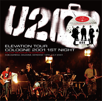 U2 / COLOGNE 2001 1ST NIGHT IN EAR MONITOR RECORDING (2CD)
