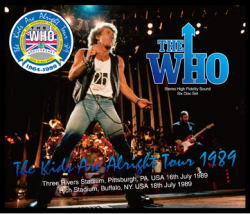 【1989】 The who THE KIDS ARE ALRIGHT TOUR THE WHO 1989 THE KIDS ARE ALRIGHT TOUR PROGRAM BOOK / ROGER