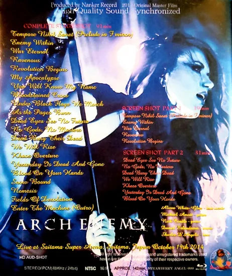 Arch Enemy / LOUD PARK 2014 (2BDR)
