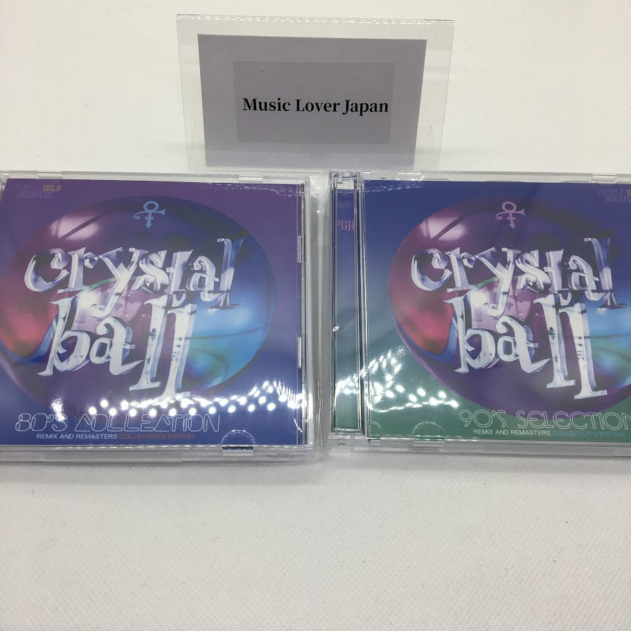 PRINCE / CRYSTAL BALL 80's COLLECTION & 90's SELECTION 4 CD Set – Music  Lover Japan