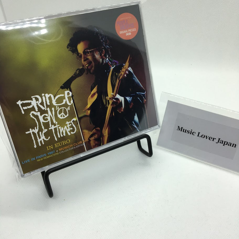 Prince Sign O The Times In Euro 3CD Paris 1987 Purple Gold Archives Co –  Music Lover Japan