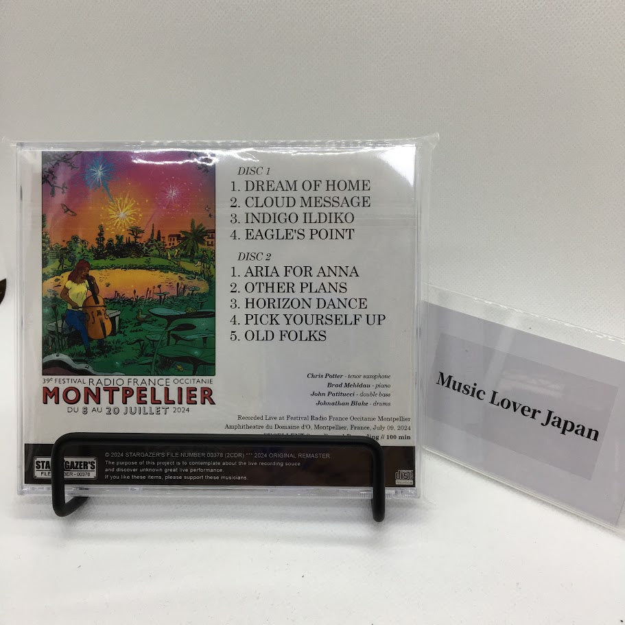 POTTER, MEHLDAU, PATITUCCI & BLAKE / FESTIVAL RADIO FRANCE OCCITANIE MONTPELLIER 2024 SOUNDBOARD (2CDR)