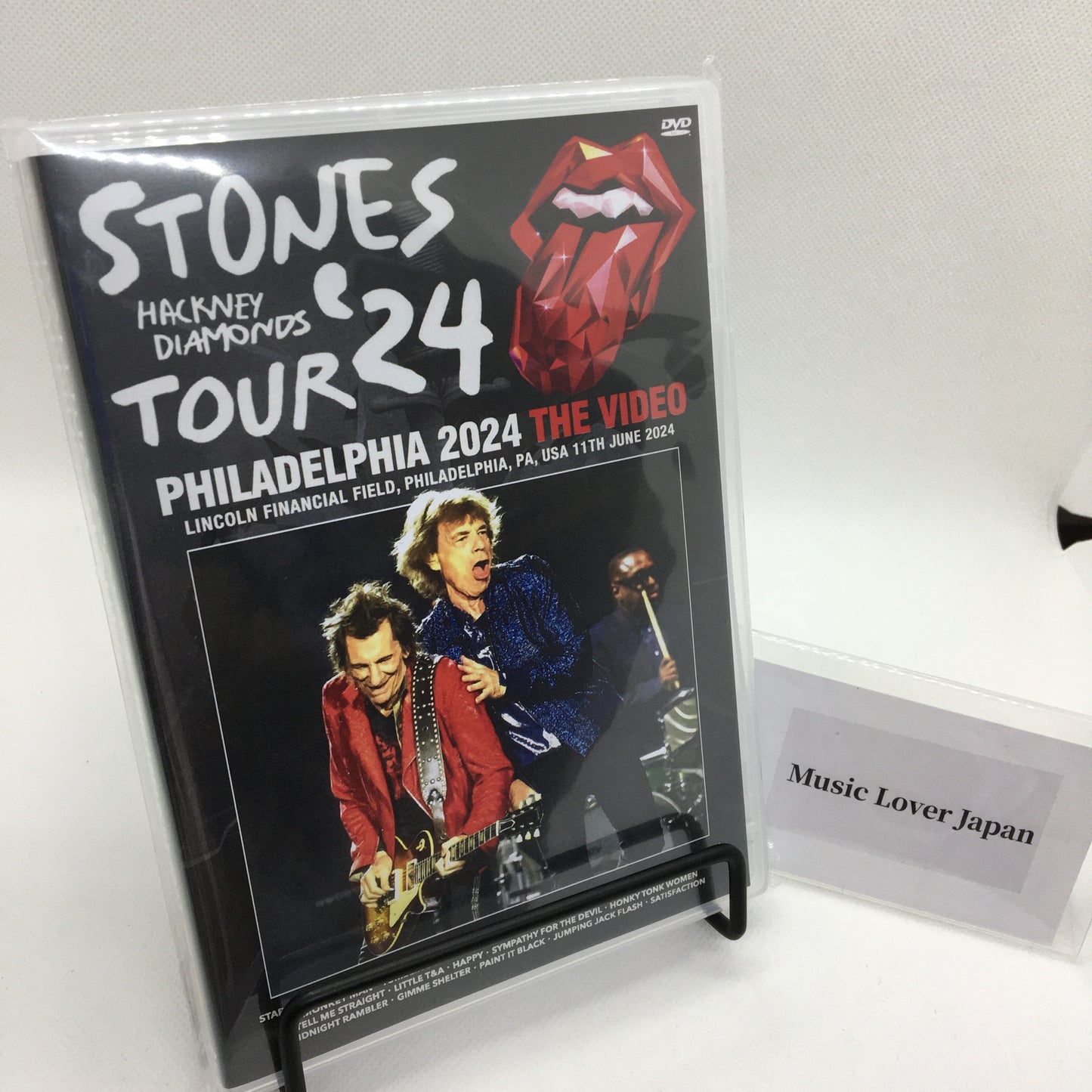 THE ROLLING STONES / PHILADELPHIA 2024 THE VIDEO (1DVDR)