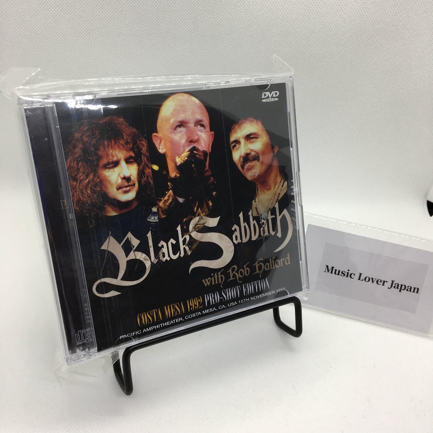 BLACK SABBATH with ROB HALFORD / DEFINITIVE COSTA MESA 1992 (3CD+1DVDR)