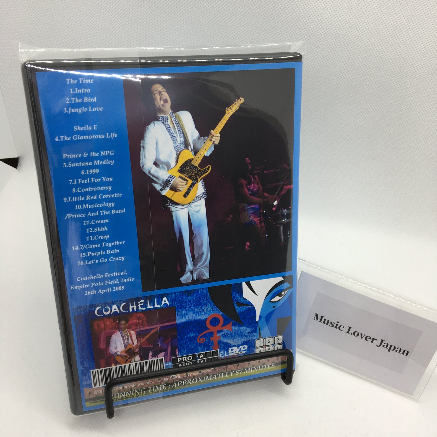 PRINCE / COACHELLA FESTIVAL 2008 DEFINUTIVE EDITION (1DVDR)
