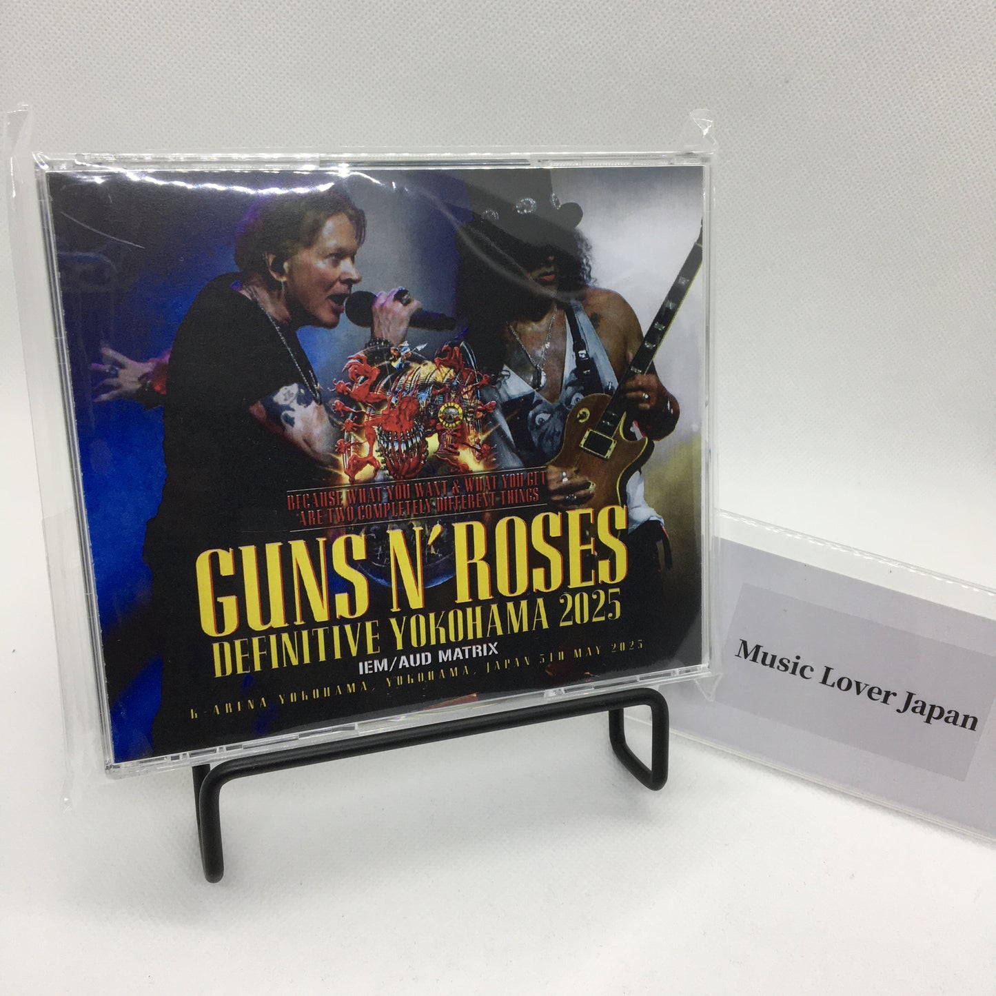 GUNS N' ROSES / DEFINITIVE YOKOHAMA 2025 IEM/AUD MATRIX (4CDR)