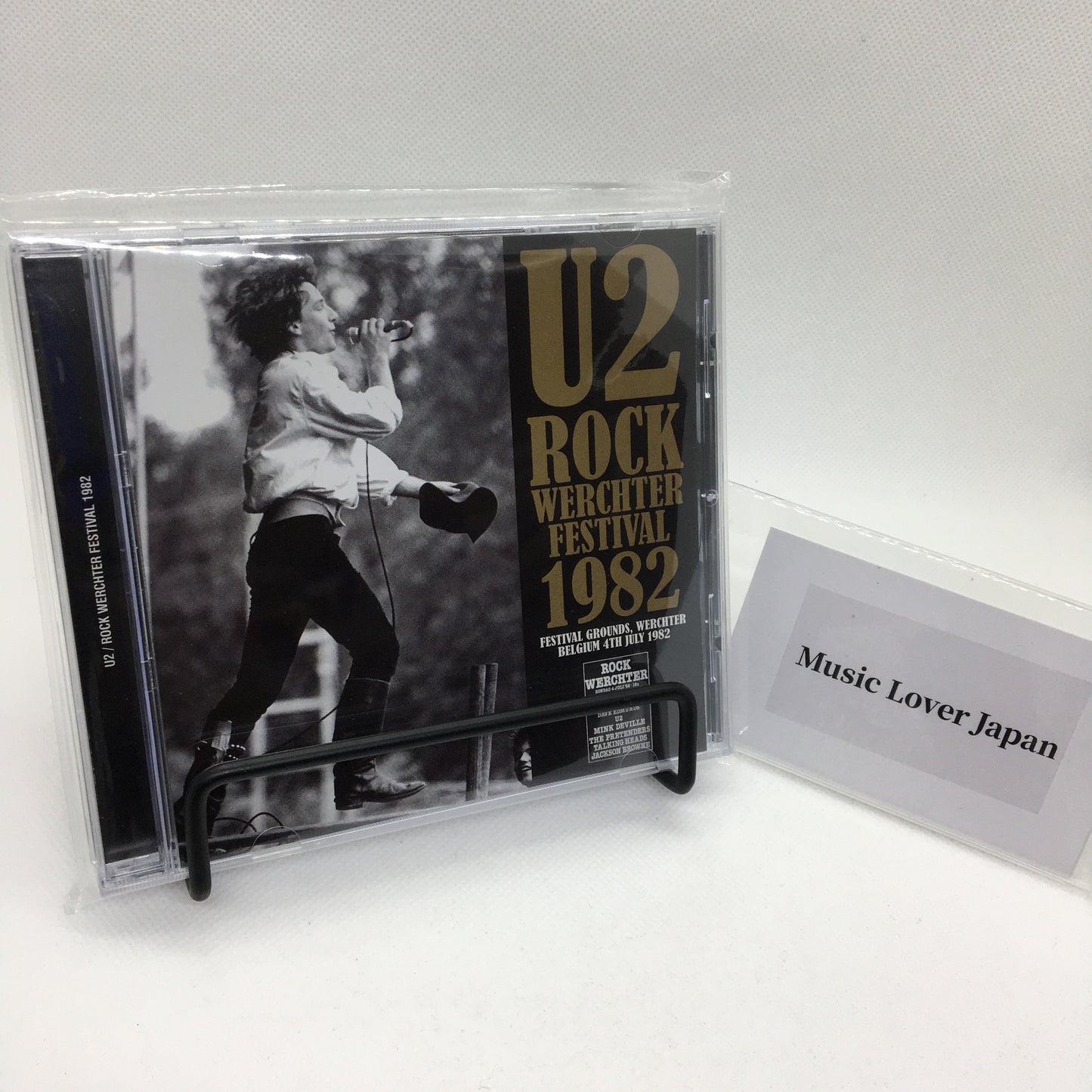 U2 / ROCK WERCHTER FESTIVAL 1982 STEREO SOUNDBOARD (1CD+1DVDR) Pro shot