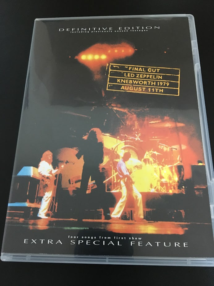 Led Zeppelin Knebworth 1979 Final Cut Definitive Edition DVD 2 