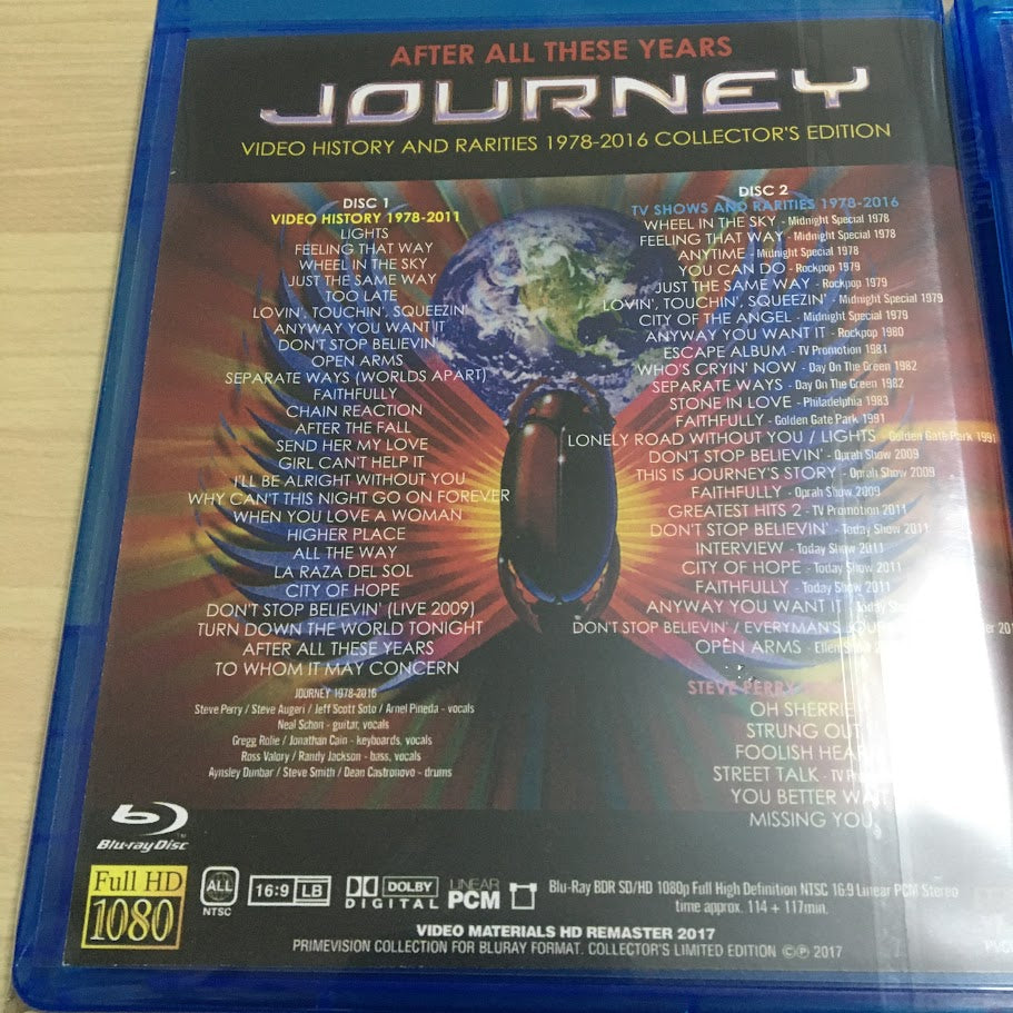 Journey / Japan After All These Years & Escape Tour in Japan 1981 Blu-ray 2 Set 3BDR