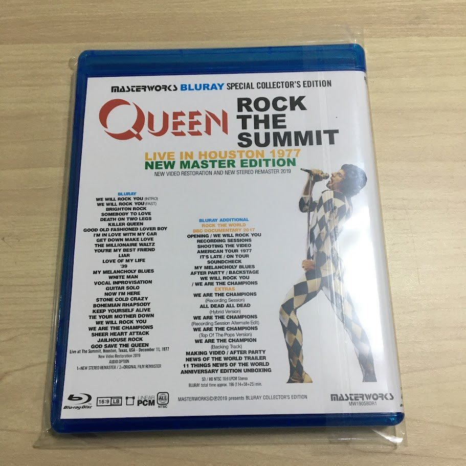 QUEEN / ROCK THE SUMMIT LIVE IN HOUSTON 1977 NEW MASTER EDITION (1BDR)
