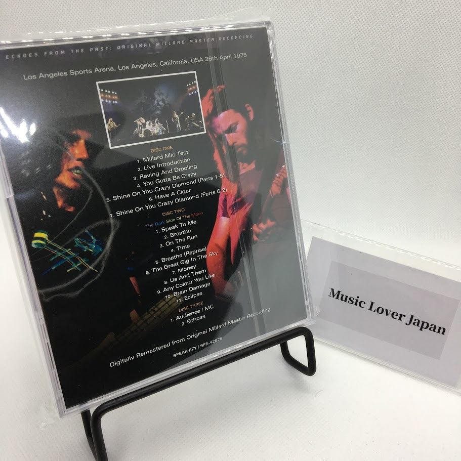 PINK FLOYD / ECHOES FROM THE PAST ORIGINAL MILLARD MASTER RECORDING (3CD)