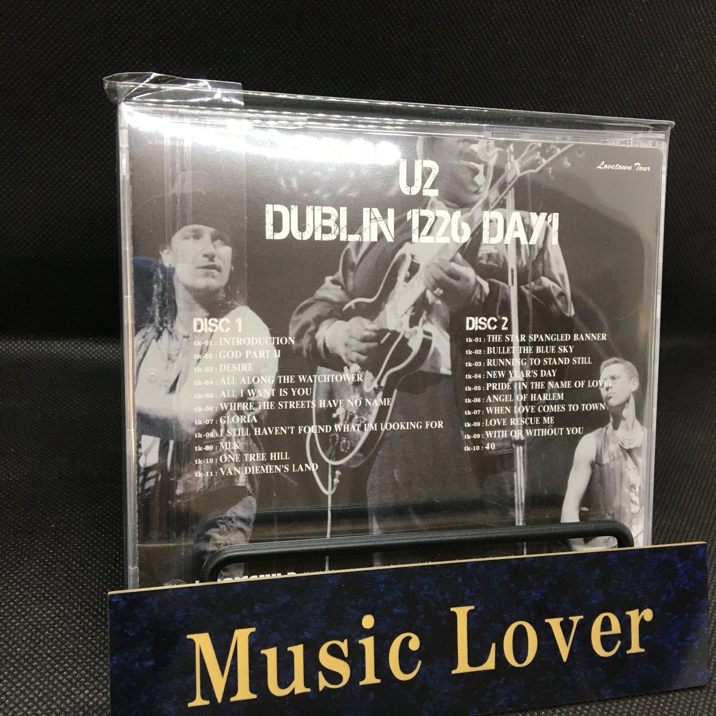 U2 Dublin LOVE COMES TO TOWN TOUR 1989 4 Titles 8CD Set Soundboard Moonchild