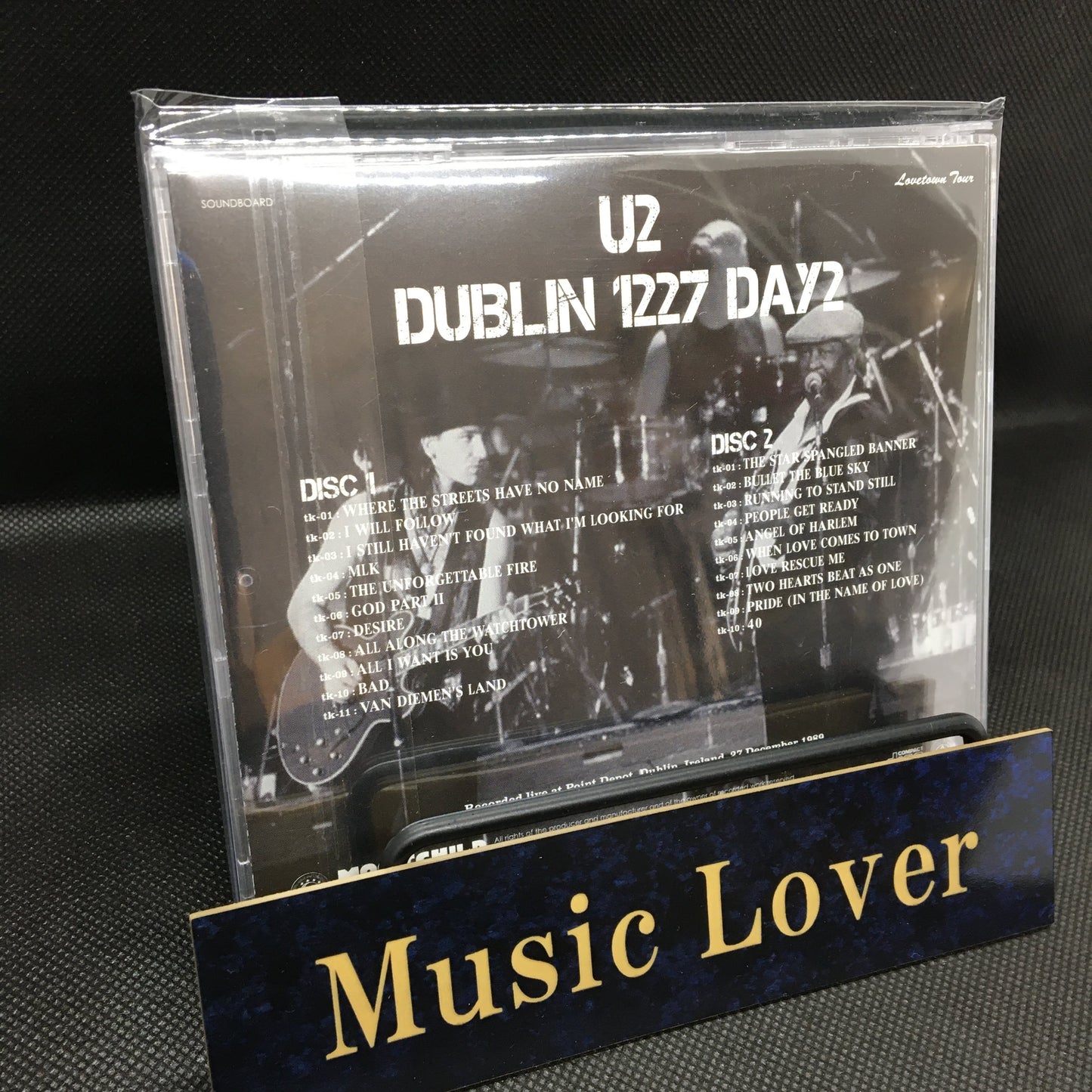 U2 Dublin LOVE COMES TO TOWN TOUR 1989 4 Titles 8CD Set Soundboard Moonchild