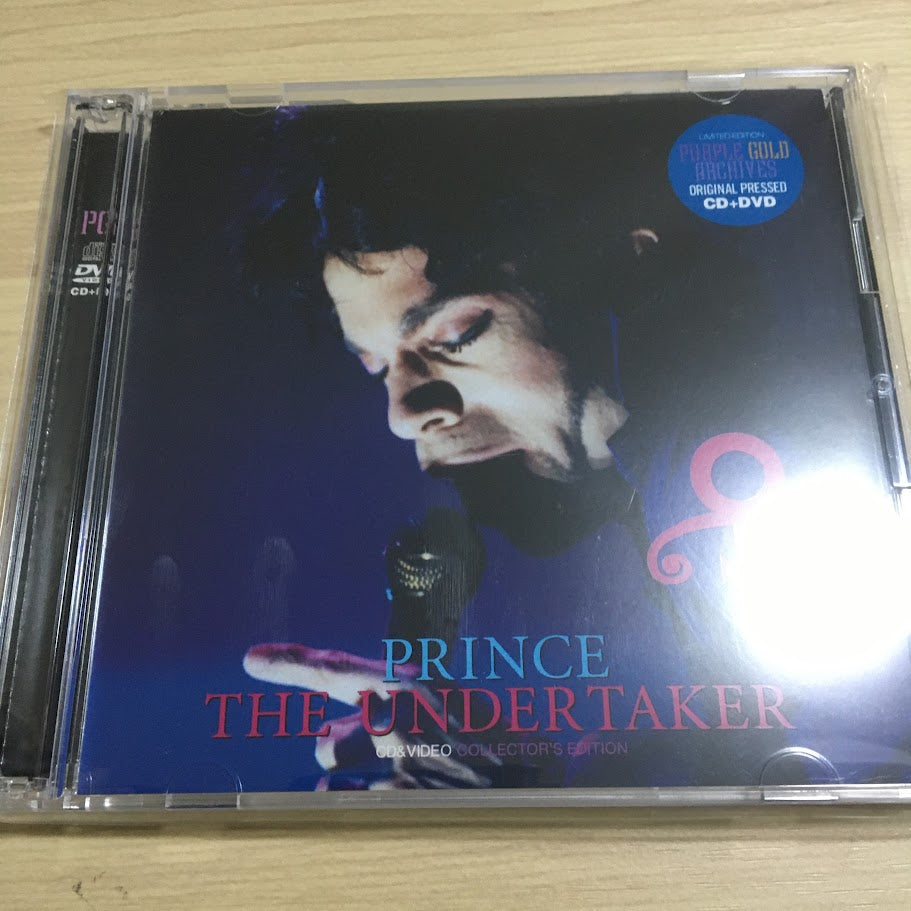 Prince The Undertaker CD & DVD Special Collector's Edition Purple 