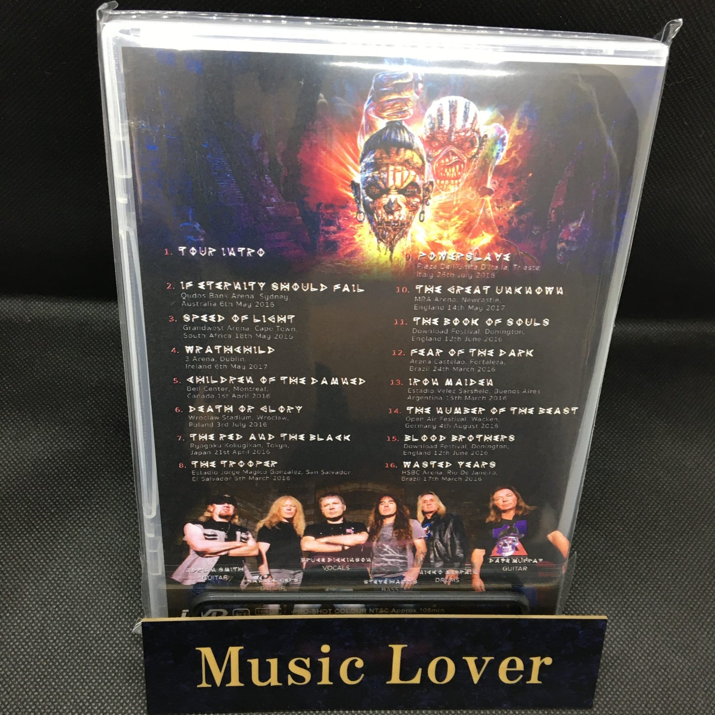 IRON MAIDEN / THE BOOK OF SOULS LIVE CHAPTER PRO SHOT (1DVDR)