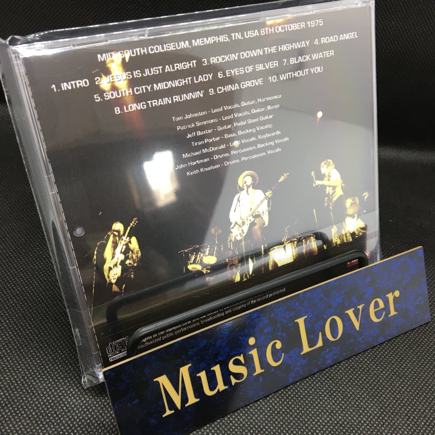 DOOBIE BROTHERS / MEMPHIS 1975 SOUNDBOARD STEREO SOUNDBOARD (1CDR)