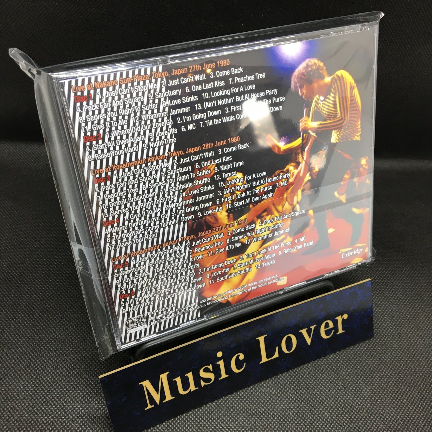 J.GEILS BAND / TOKYO 1980 (6CDR)