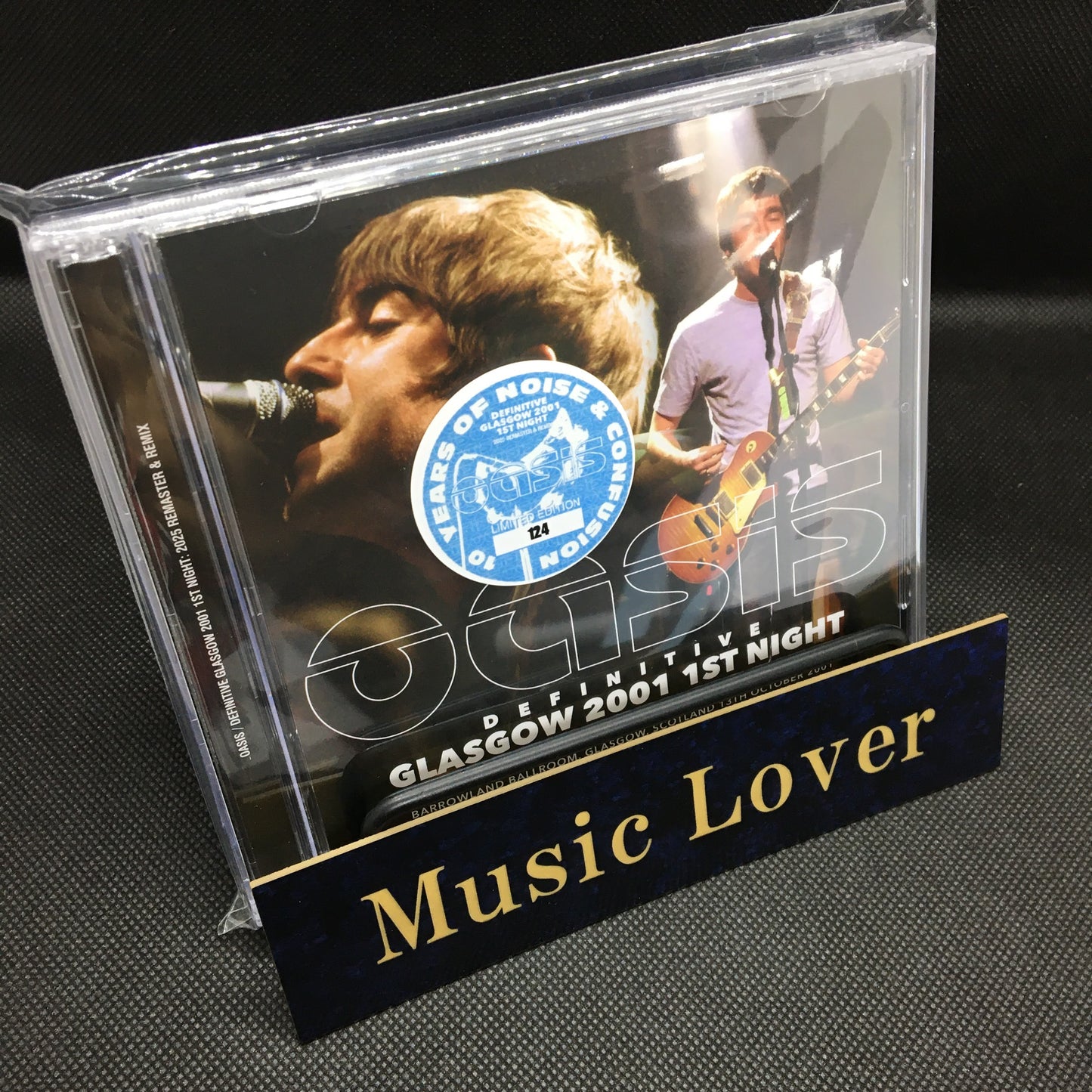 OASIS / DEFINITIVE GLASGOW 2001 1ST NIGHT 2025 REMASTER & REMIX (2CD+1DVDR)