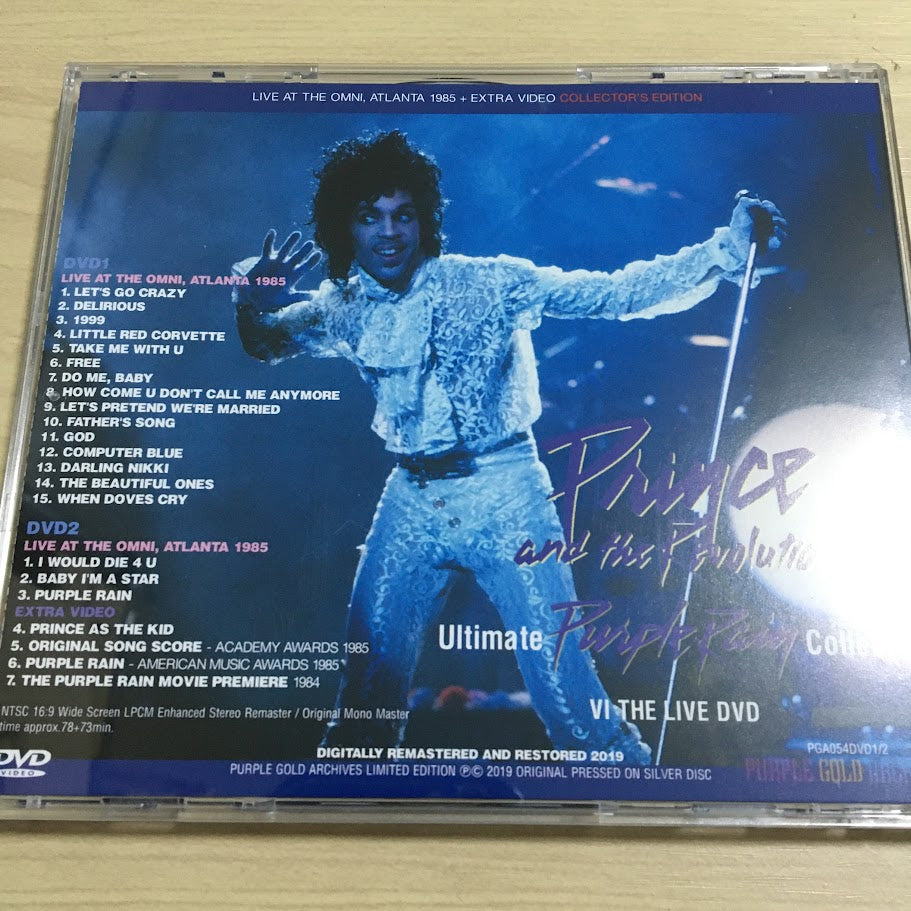 Prince Purple Rain Ultimate Collection VI 2DVD Live 1985 Extra 