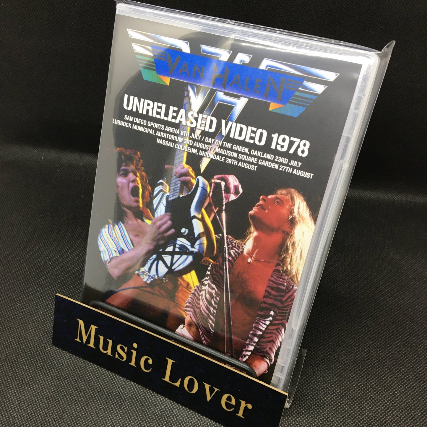 VAN HALEN / UNRELEASED VIDEO 1978 (1DVDR)