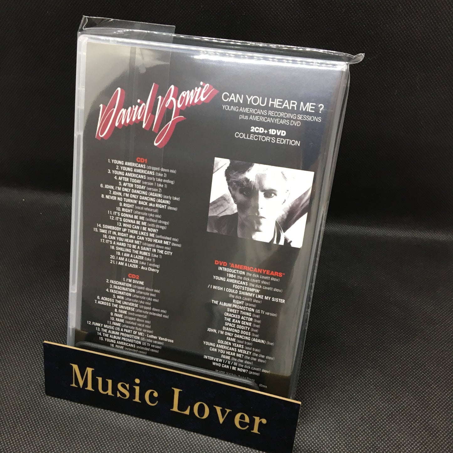 David Bowie Can You Hear Me? 1974-1975 2CD 1DVD Set 37 Tracks