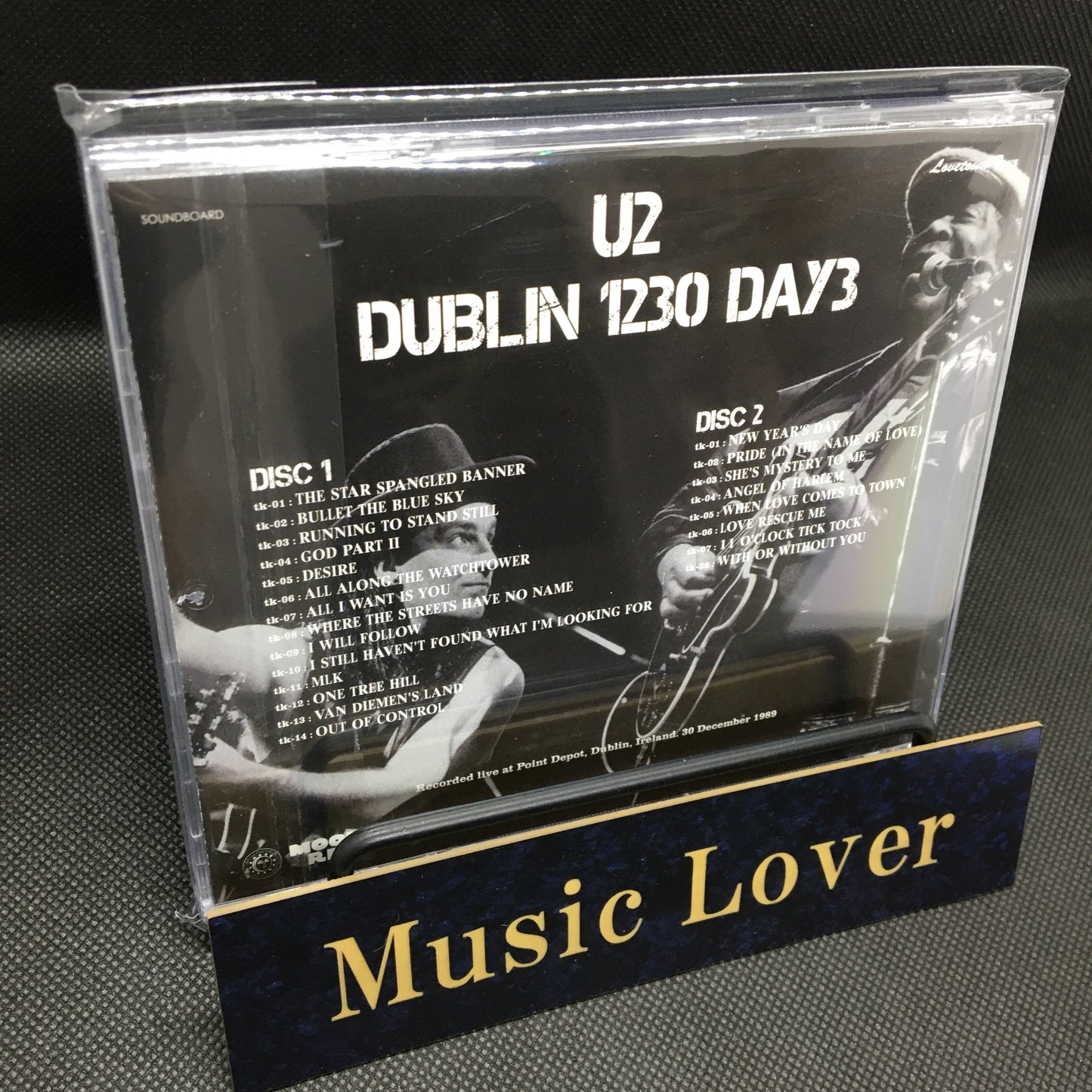 U2 Dublin LOVE COMES TO TOWN TOUR 1989 4 Titles 8CD Set Soundboard Moonchild